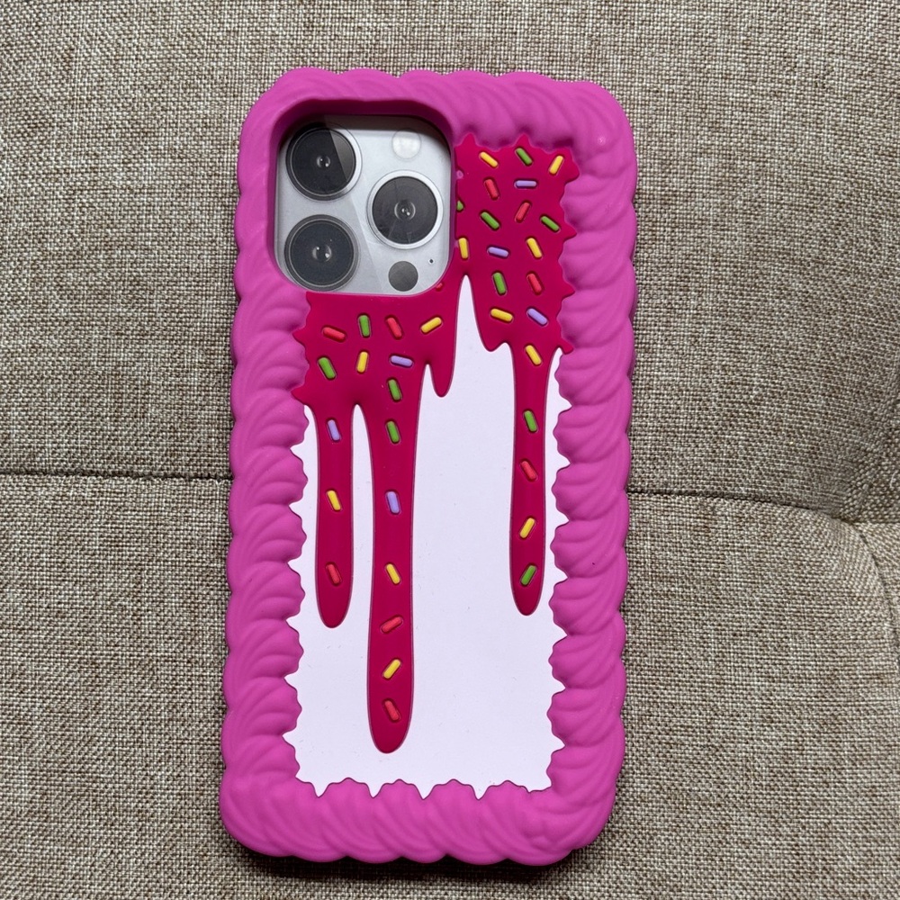 Vibrant Pink Drip Phone Case